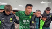  京津冀一体化，队长王刚操一口地道天津话给国安兄弟们喊话